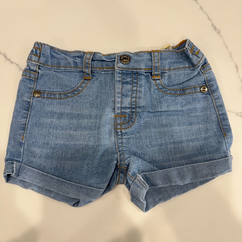 7 For All Mankind Light Blue Kids Shorts